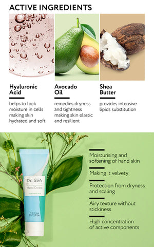 Hand Cream - Hyaluronic Acid - SeasideSPA