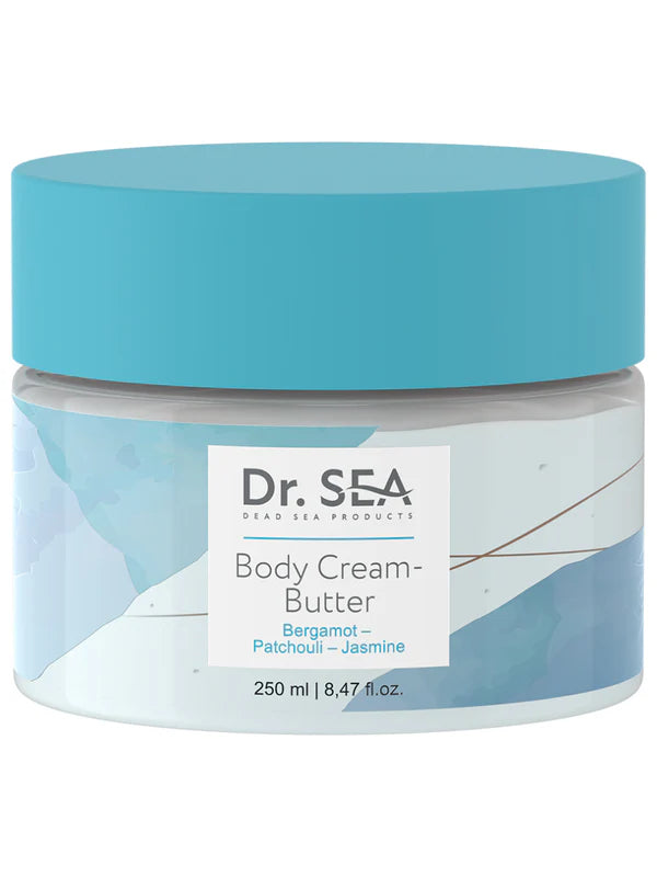 Body Cream - Butter Bergamot - Patchouli - Jasmine - SeasideSPA