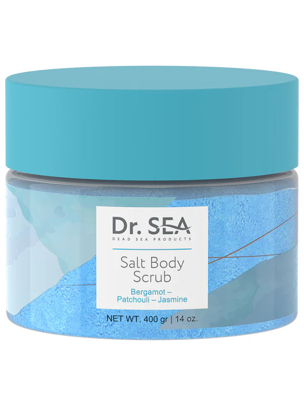 Salt Body Scrub Bergamot - Patchouli - Jasmine - SeasideSPA