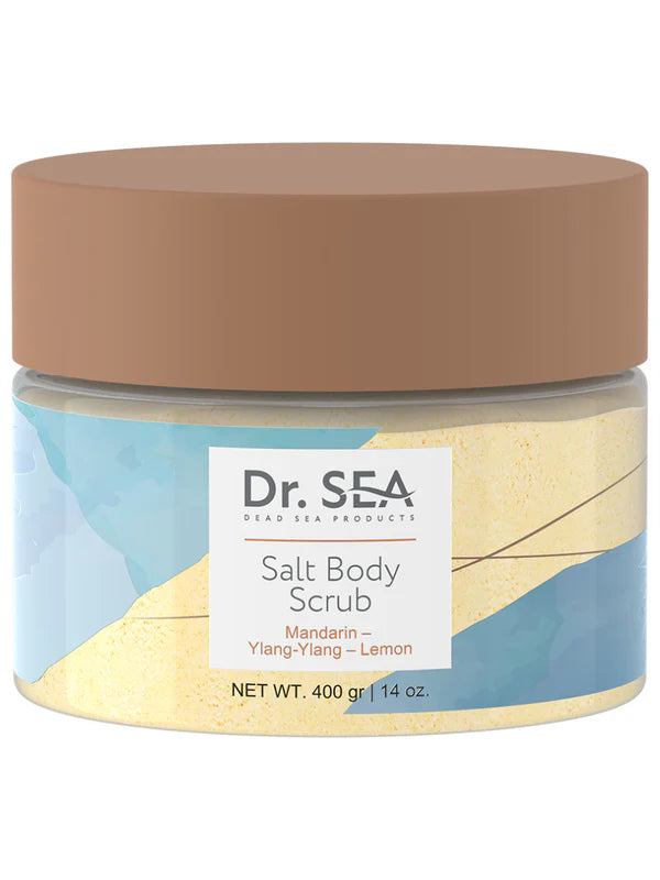 Salt Body Scrub Mandarin - Ylang-Ylang - Lemon - SeasideSPA