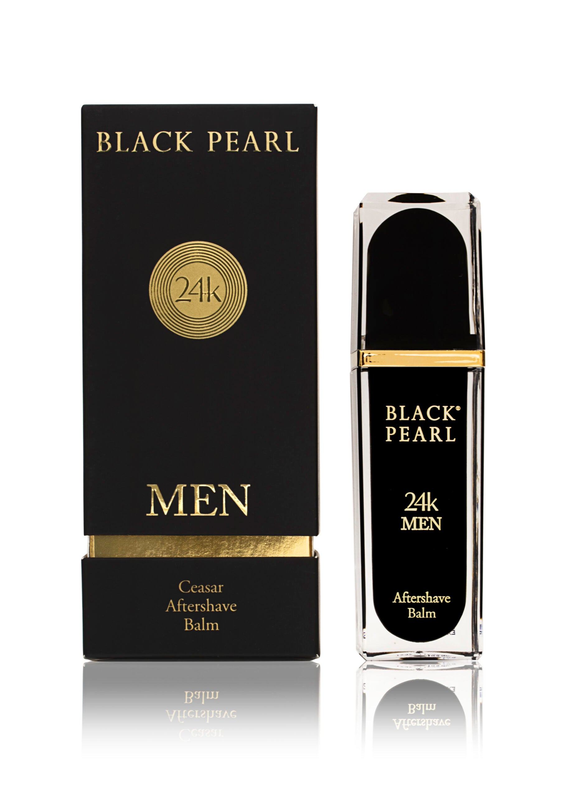 24K Black pearl Ceasar Aftershave Balm - SeasideSPA