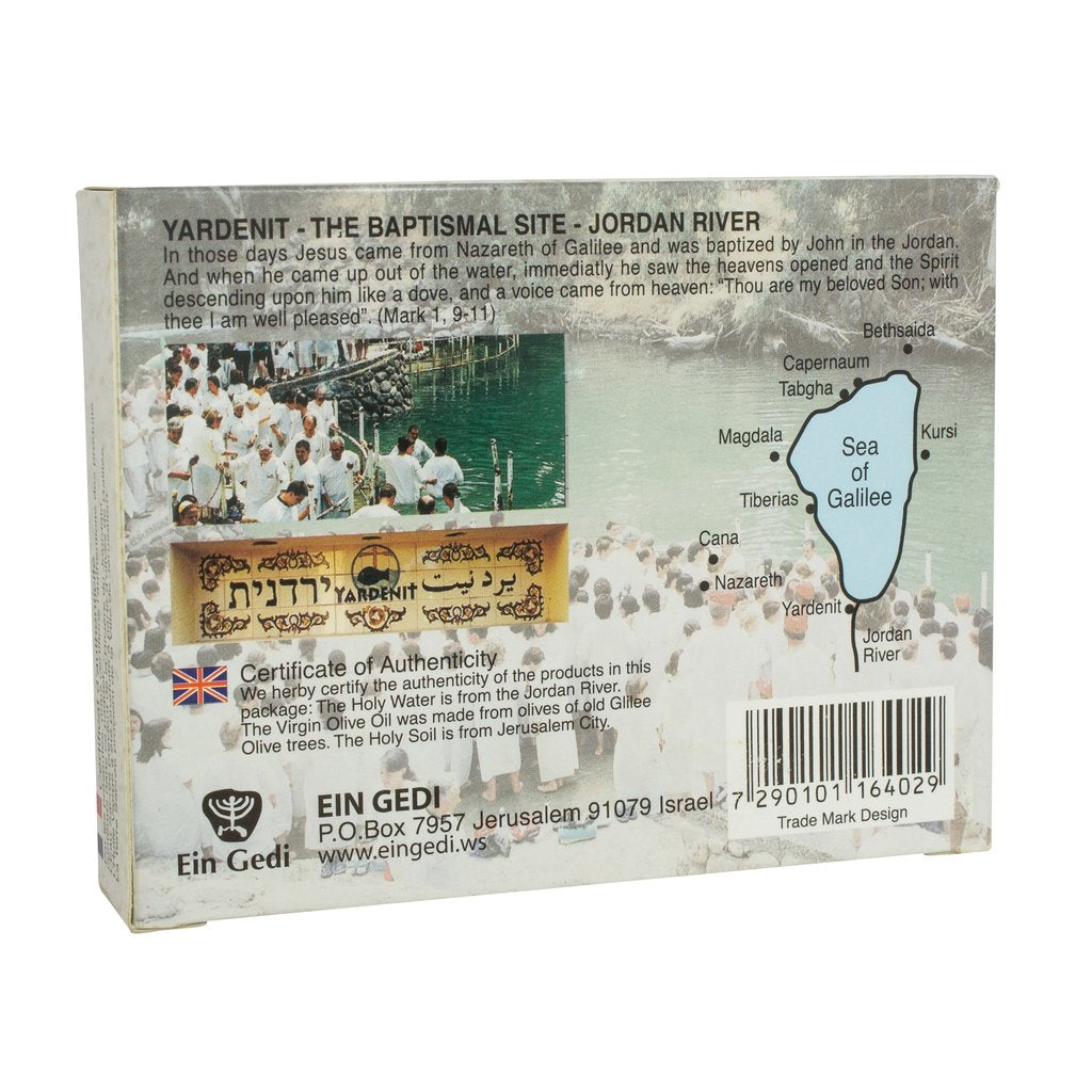 Holy Land Gift Pack – Yardenit Baptism Site Souvenir - SeasideSPA
