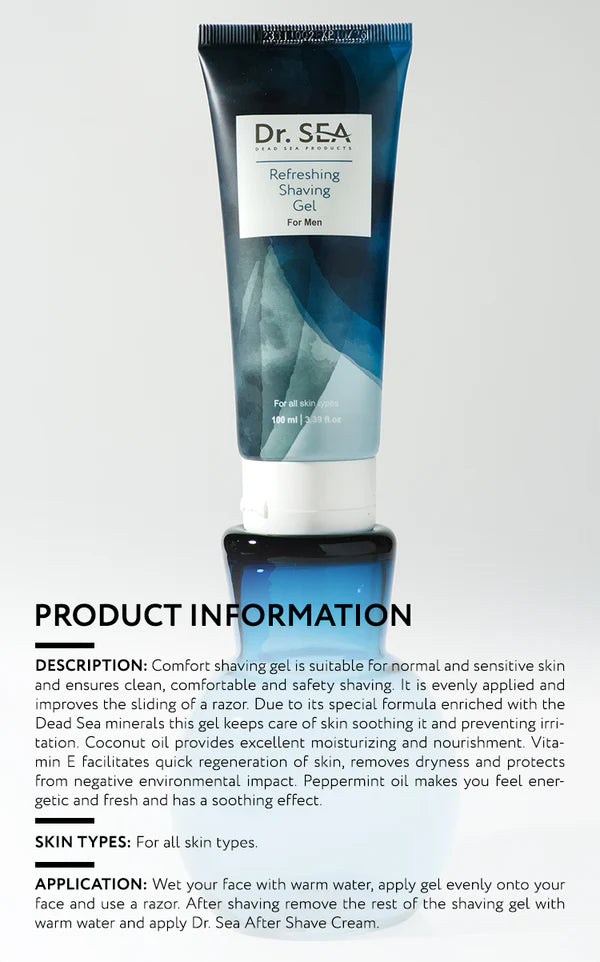 Refreshing Shaving Gel - SeasideSPA