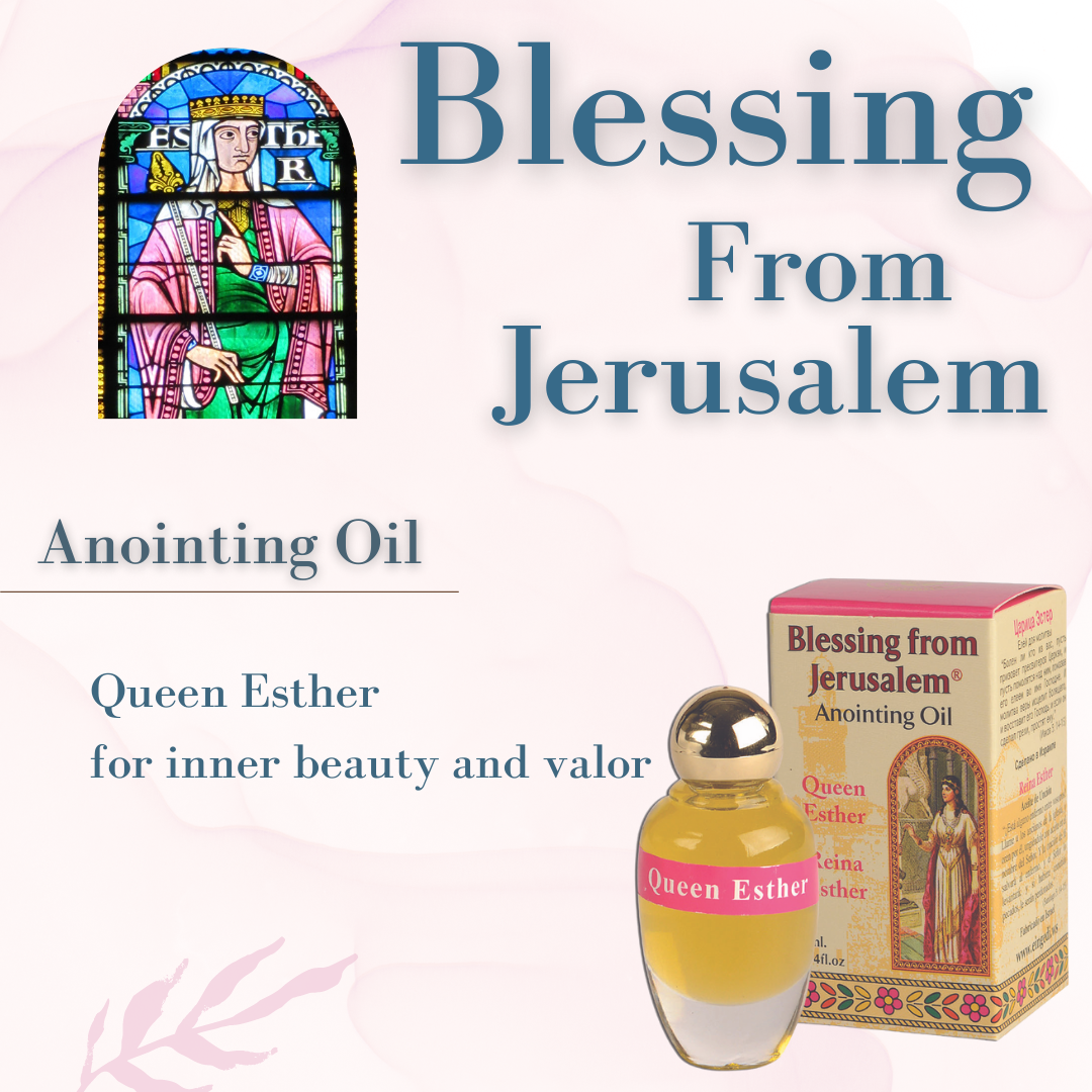 Queen Esther Anointing Oil – 12 ml Blessing from Jerusalem - SeasideSPA