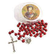 Sandalwood Rosary with Crucifix – Virgin Mary Rose Aroma - SeasideSPA