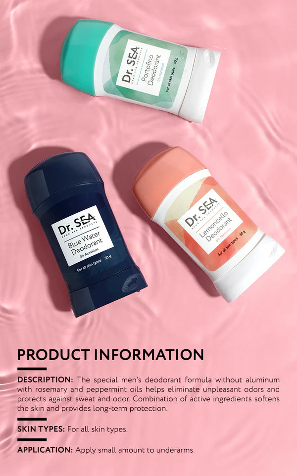 Blue Water Deodorant - SeasideSPA