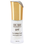 Eye lifting cream with gold and peptide complex