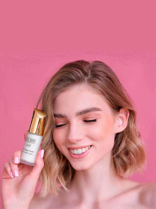 Eye lifting cream with gold and peptide complex - SeasideSPA
