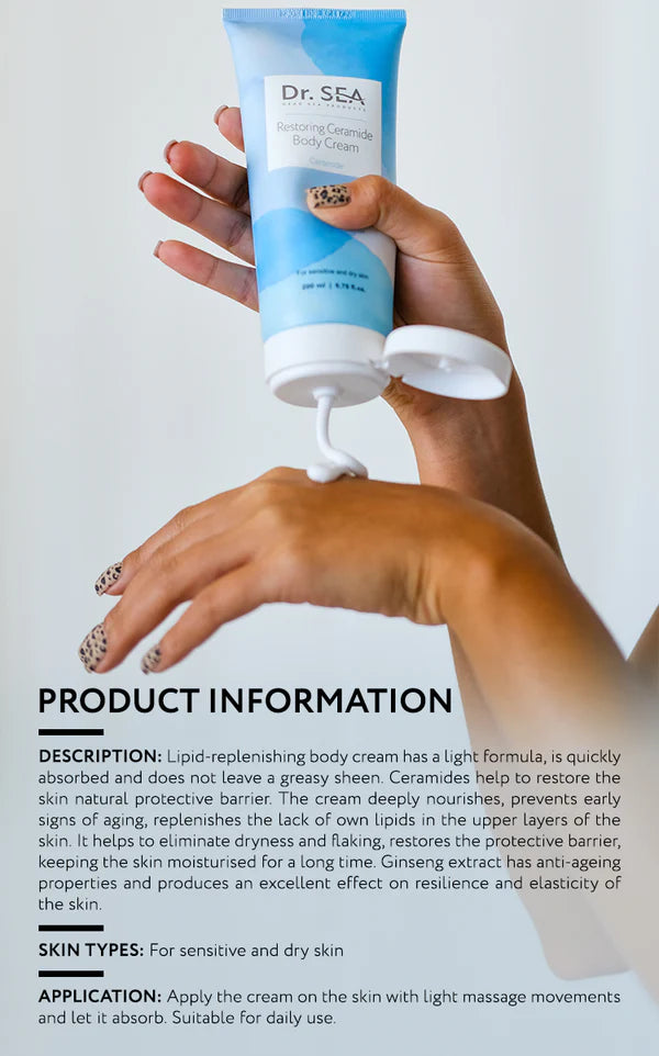 Restoring Ceramide Body Cream - SeasideSPA