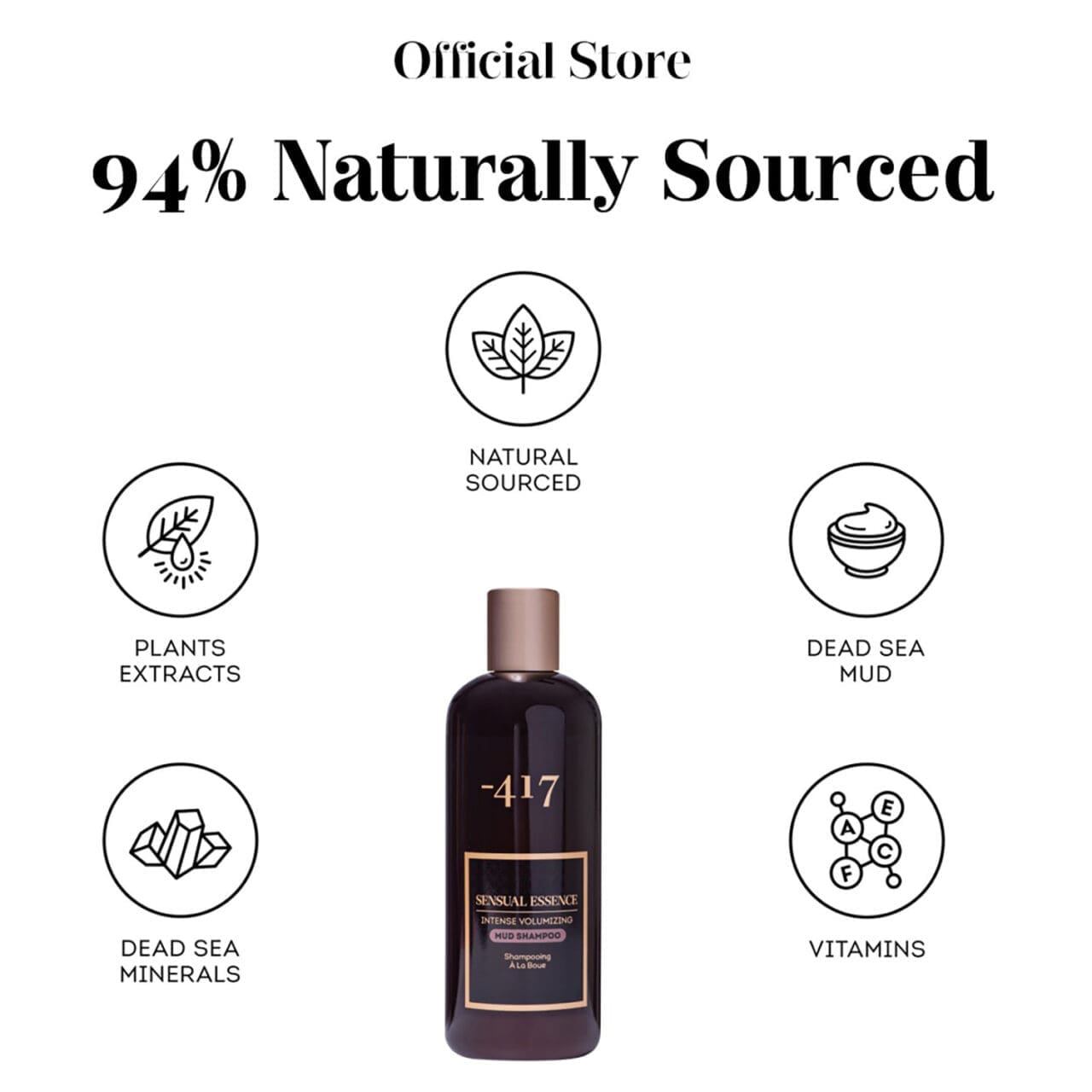 Intense Volumizing Mud Shampoo - SeasideSPA