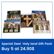 Peace of God Gift Set – 4 Gift Packs + Olive Wood Cross - SeasideSPA