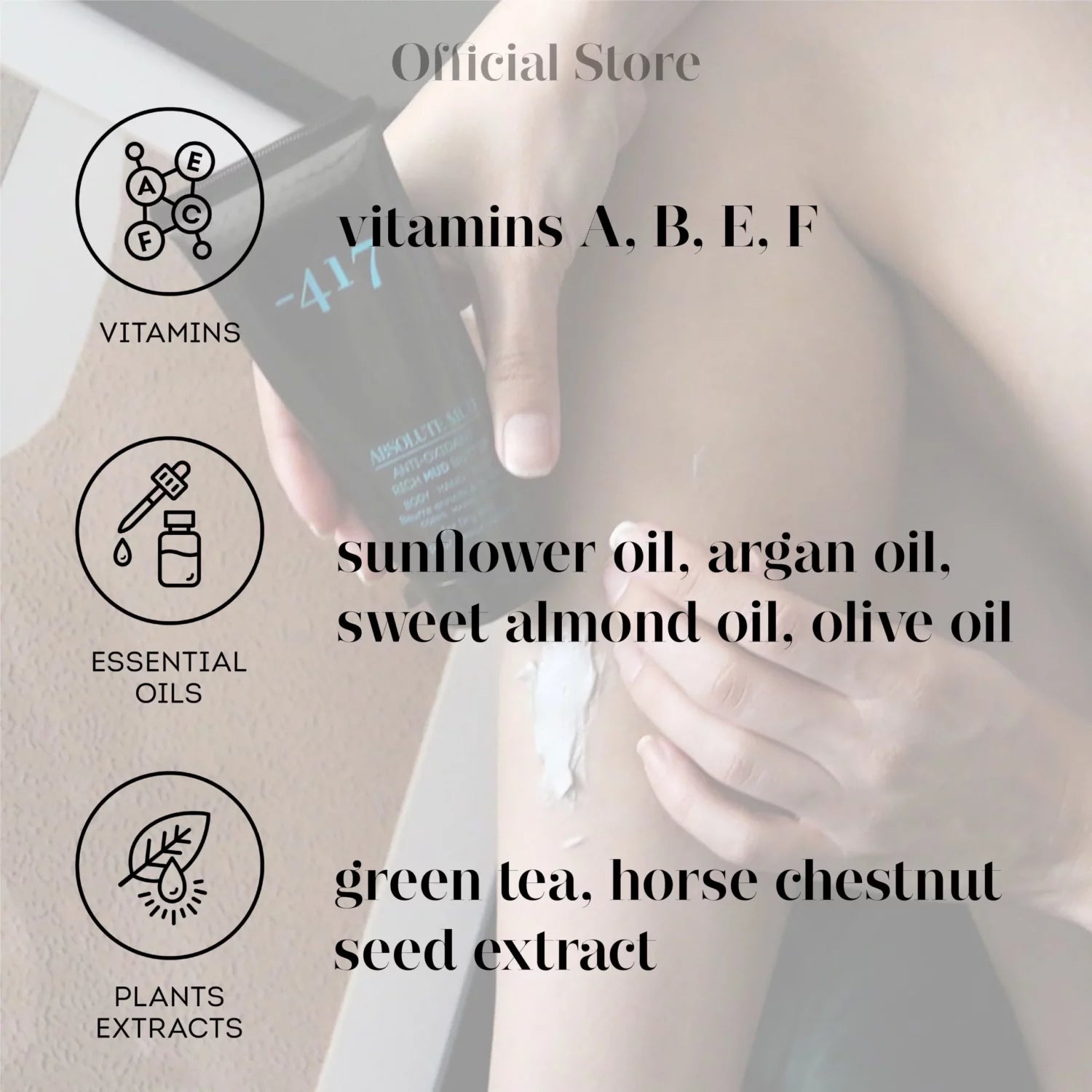 Rich Mud Butter Body, Hand & Foot - SeasideSPA