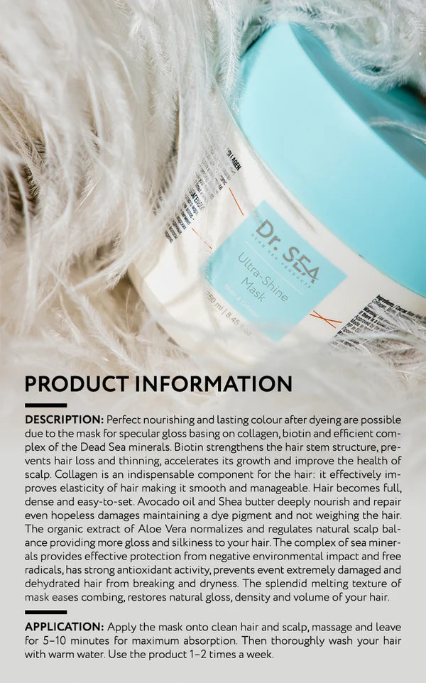 Ultra-Shine Hair Mask - Biotin & Collagen - SeasideSPA