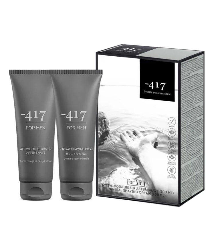 For Men Kit – Mineral Shaving Cream & After Shave Duo - SeasideSPA