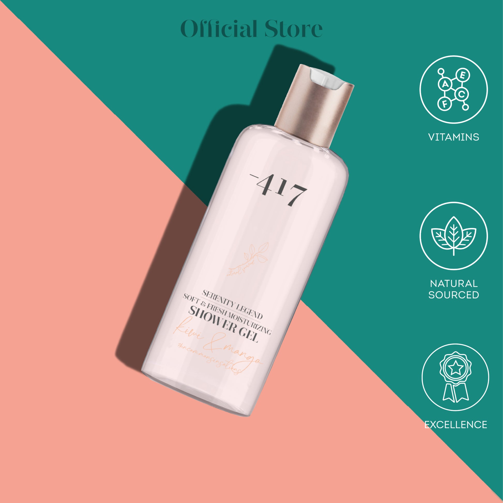 Soft & Fresh Moisturizing Shower Gel Matcha - SeasideSPA