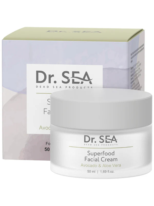 Moisturizing and Nourishing Cream with Avocado Oil and Aloe Vera Extract - SeasideSPA