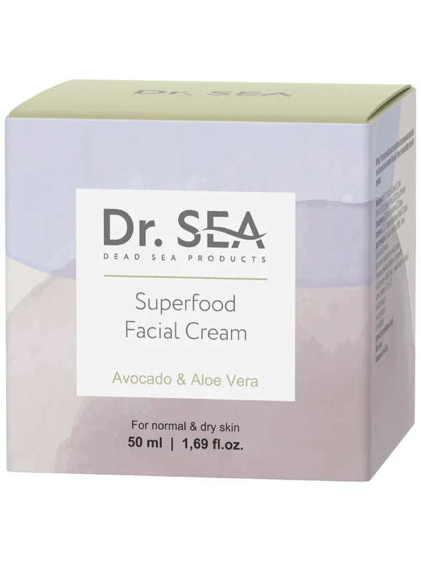 Moisturizing and Nourishing Cream with Avocado Oil and Aloe Vera Extract - SeasideSPA