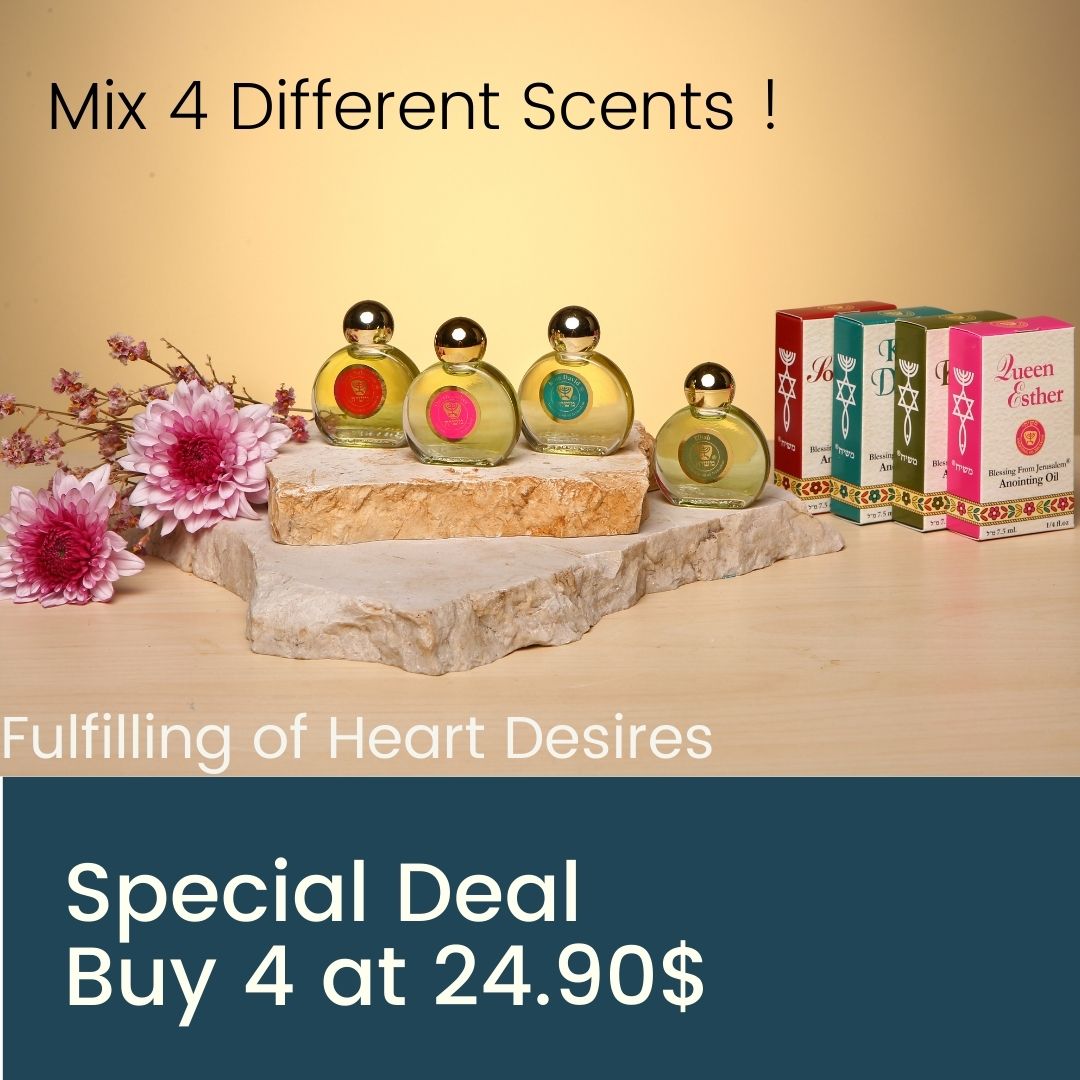 Anointing Oils Special Deal – Buy 4 - SeasideSPA