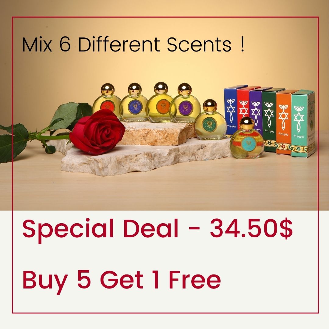 Anointing Oils Special Deal – Buy 5 Get 1 Free (7.5ml) - SeasideSPA