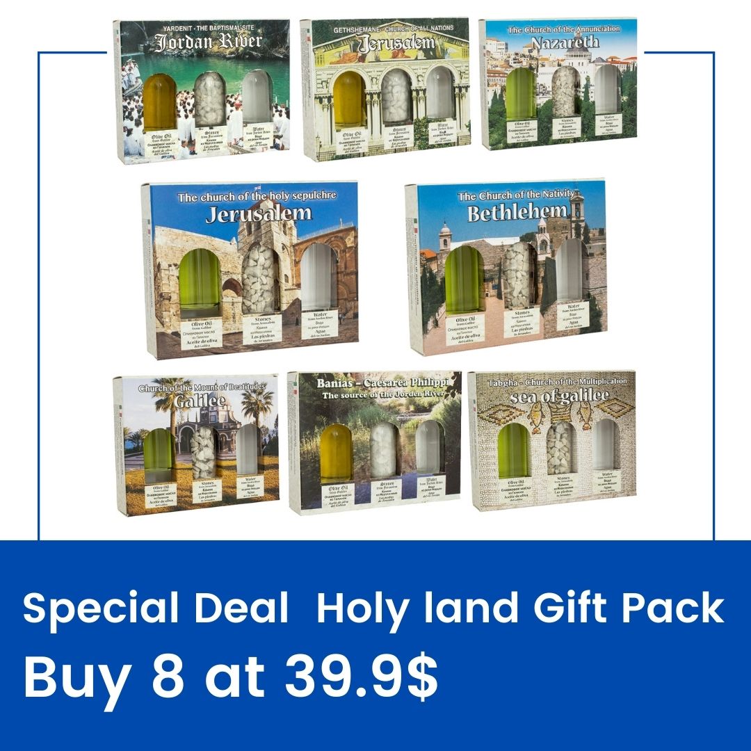 Holy Land Gift Pack Bundle – Buy 8 - SeasideSPA
