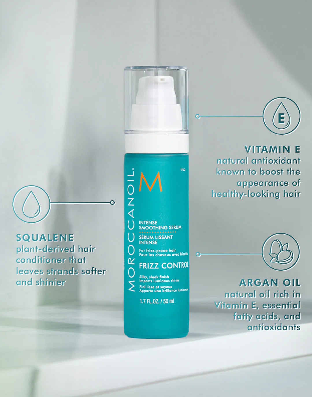 MoroccanOil - Intense Smoothing Serum For medium, curly, and coarse hair