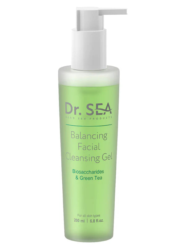 Balancing Facial Cleansing Gel - Biosaccharides & Green Tea - SeasideSPA