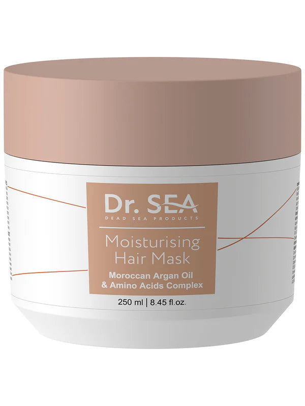 Moisturising Hair Mask - Moroccan Argan Oil & Amino Acids Complex - SeasideSPA