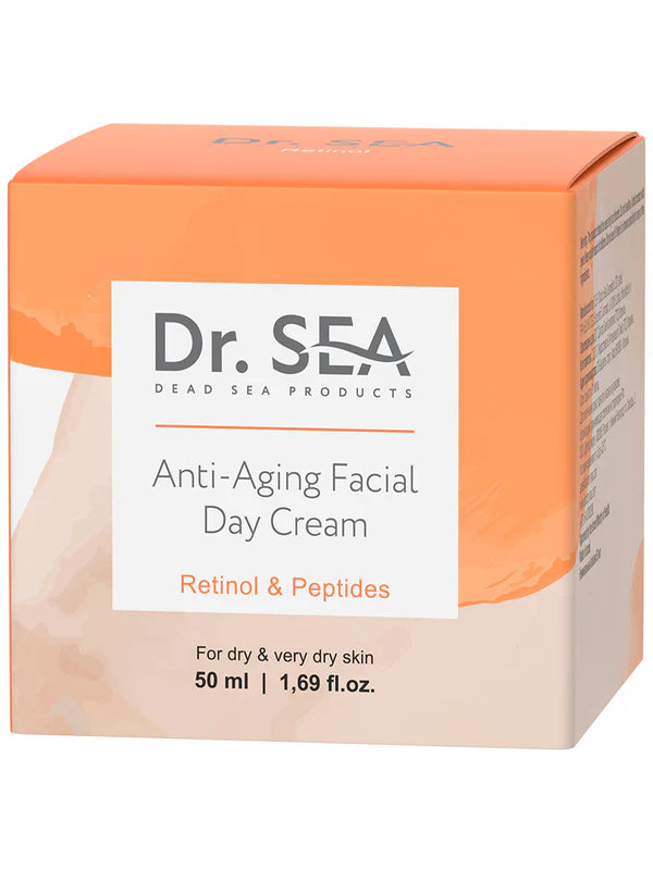 Anti-Aging Facial Day Cream - Retinol & Peptides - SeasideSPA