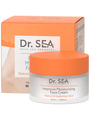 Intensive Moisturising Face Cream - Retinol & Hyaluronic Acid - SeasideSPA