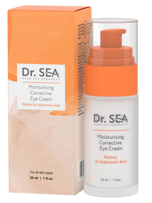 Moisturizing and corrective eye cream with Retinol and hyaluronic acid - SeasideSPA