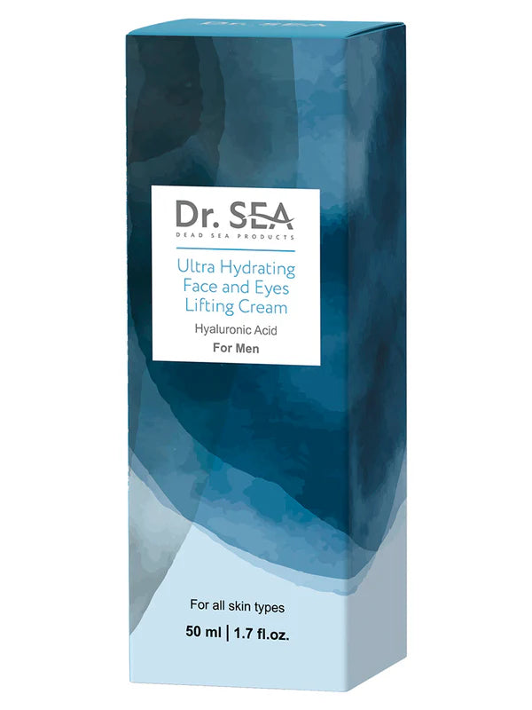 Ultra Hydrating Face And Eyes Lifting Cream - Hyaluronic Acid - 50 ml - SeasideSPA