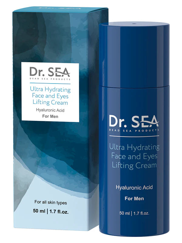 Ultra Hydrating Face And Eyes Lifting Cream - Hyaluronic Acid - 50 ml - SeasideSPA
