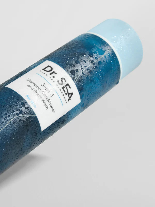 3 - In - 1 For Men: Shampoo, Conditioner And Body Wash - SeasideSPA