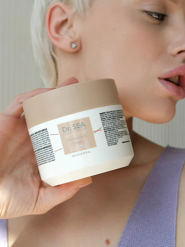 Moisturising Hair Mask - Moroccan Argan Oil & Amino Acids Complex - SeasideSPA