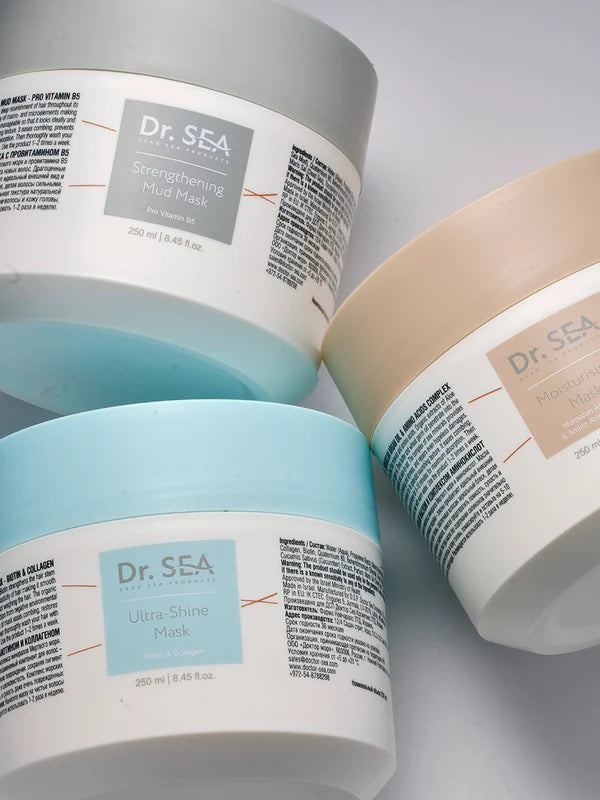 Moisturising Hair Mask - Moroccan Argan Oil & Amino Acids Complex - SeasideSPA