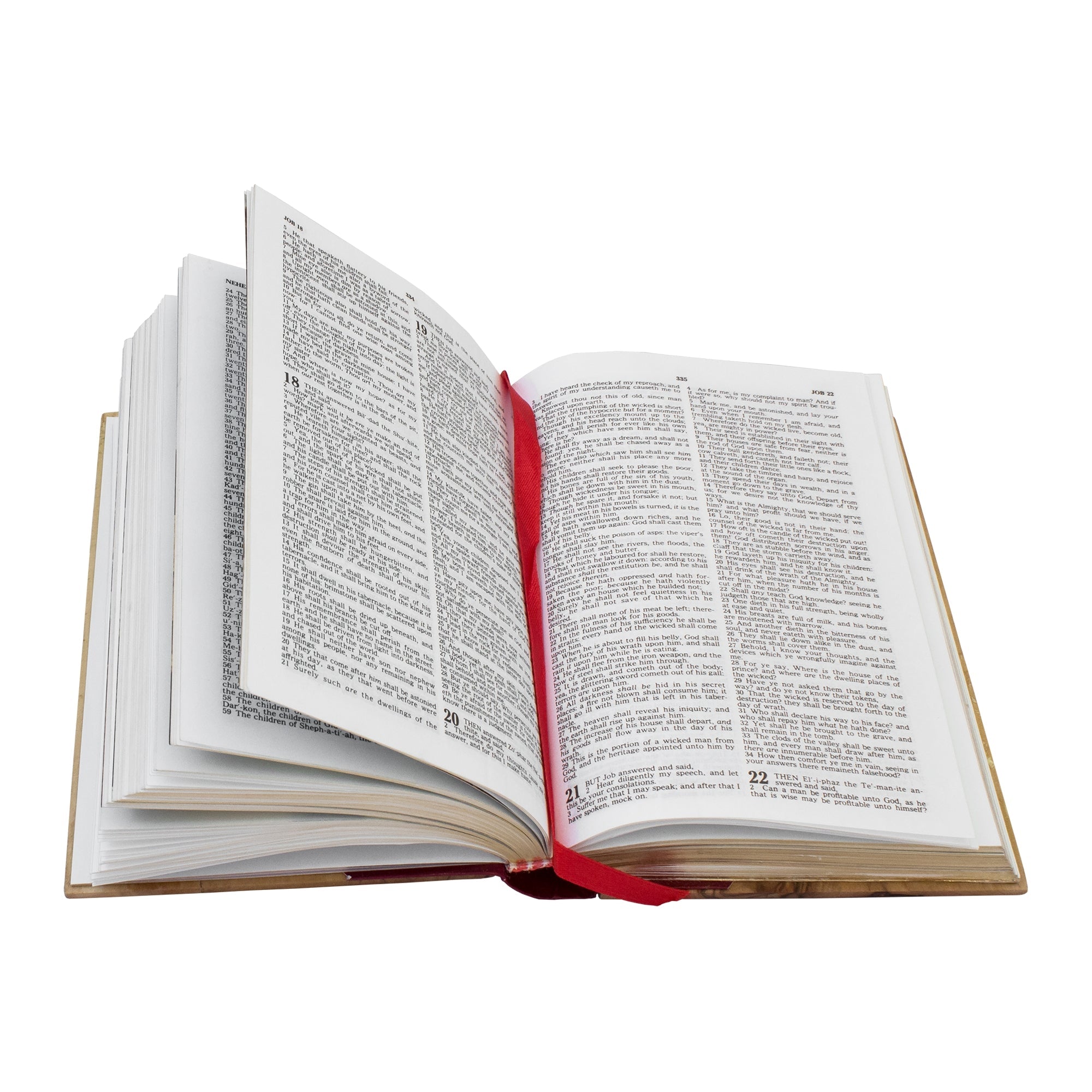 Holy Bible with Olive Wood Cover – Christian Bible Gift - SeasideSPA