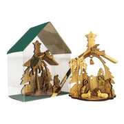 Handmade Olive Wood Nativity Scene – Christmas Gift from Bethlehem - SeasideSPA