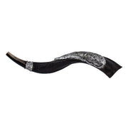 Hand Decorated Kudu Horn Shofar – 40–50 cm Traditional Shofar - SeasideSPA