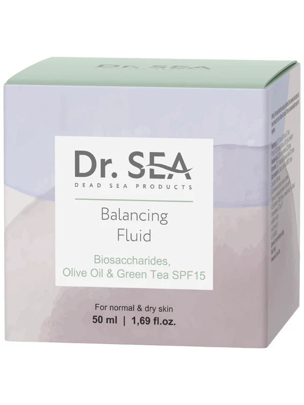 Balancing Fluid - Biosaccharides, Olive Oil & Green Tea Spf15 - SeasideSPA