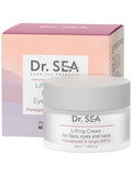 Moisturizing and Firming Facial, Eye and Neck Skin Cream with Pomegranate and Ginger Extracts SPF 15