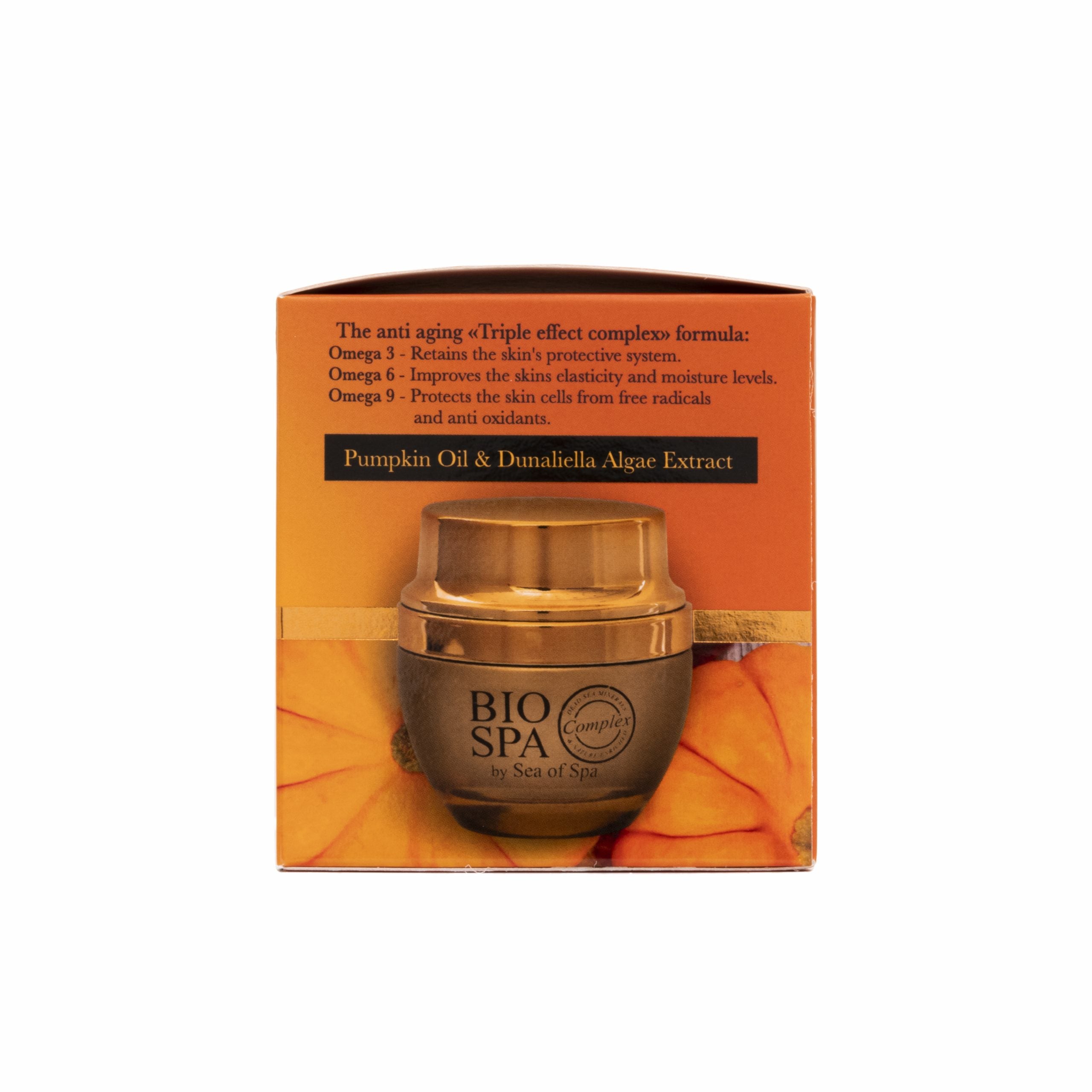 Bio spa-day cream anti-ageing pure pumpkin oil - SeasideSPA