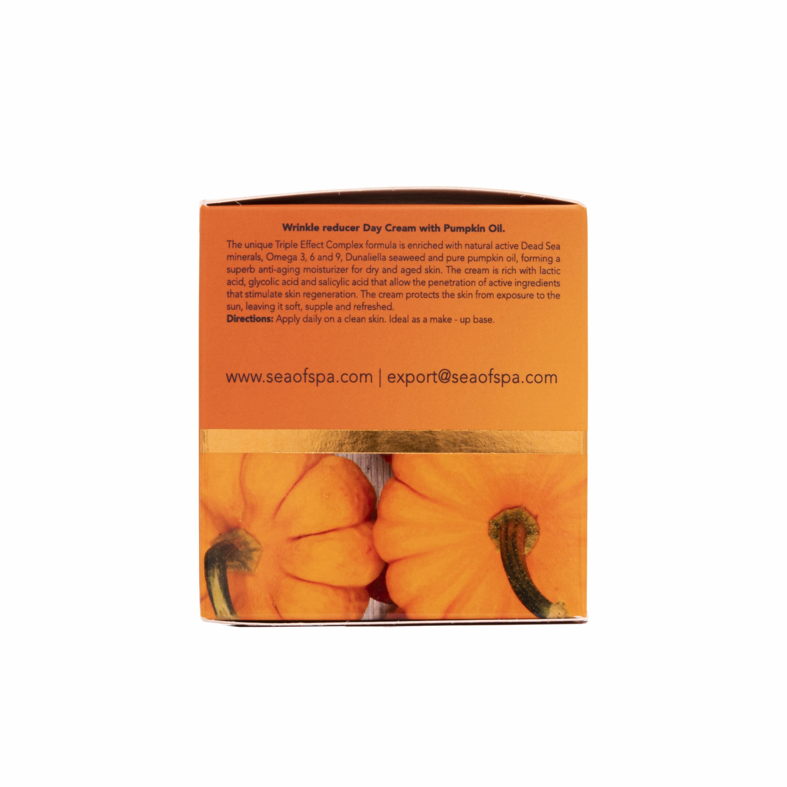 Bio spa-day cream anti-ageing pure pumpkin oil - SeasideSPA