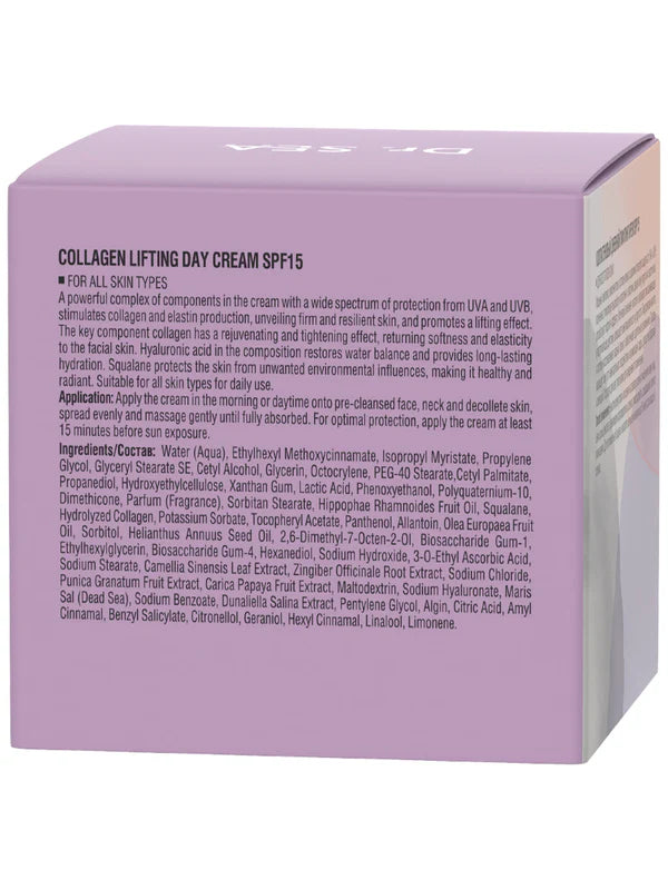 Collagen Lifting Day Cream Spf15 - SeasideSPA