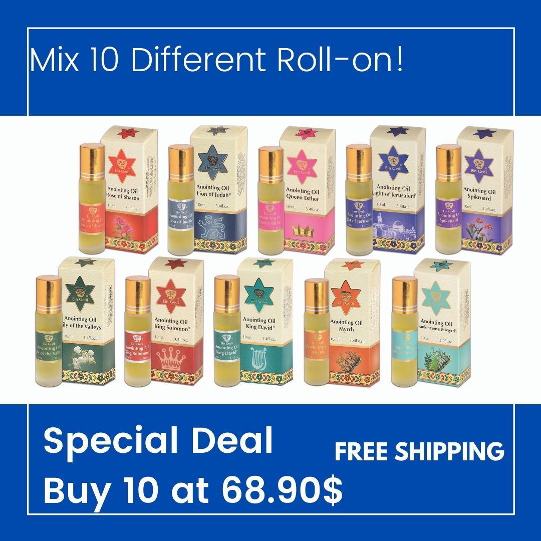 Roll-On Anointing Oil Bundle – Buy 10 Free Shipping - SeasideSPA
