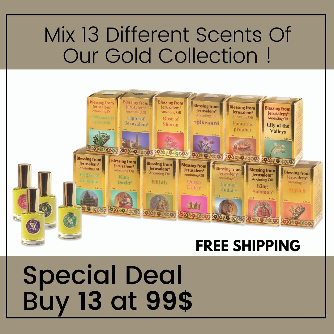 Gold Collection Anointing Oils – Buy 13 Free Shipping - SeasideSPA