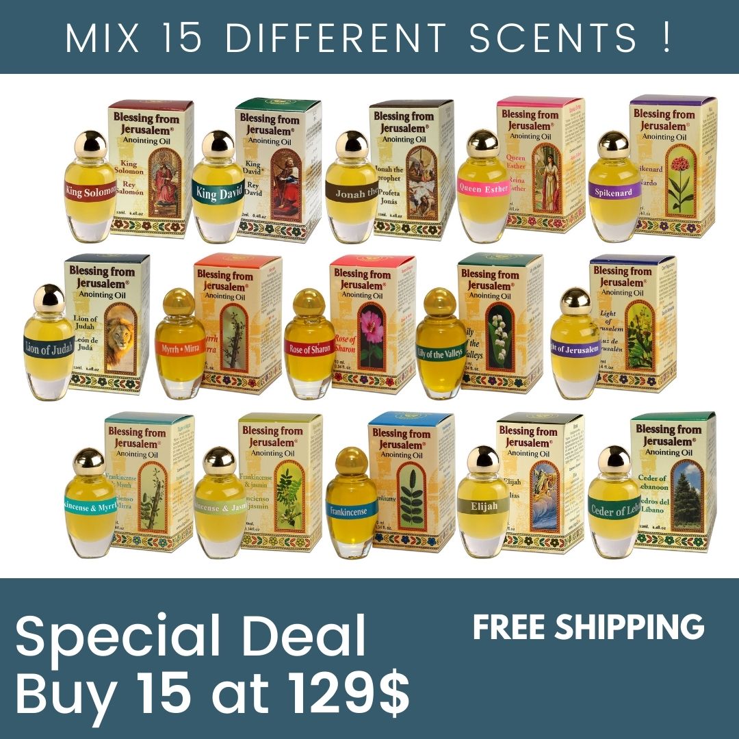 Anointing Oils Special Deal – Buy 15 Free Shipping - SeasideSPA