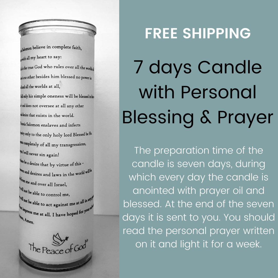 Healing Prayer Kit – Candle, Cedar Oil, Holy Water & Lavender Incense - SeasideSPA