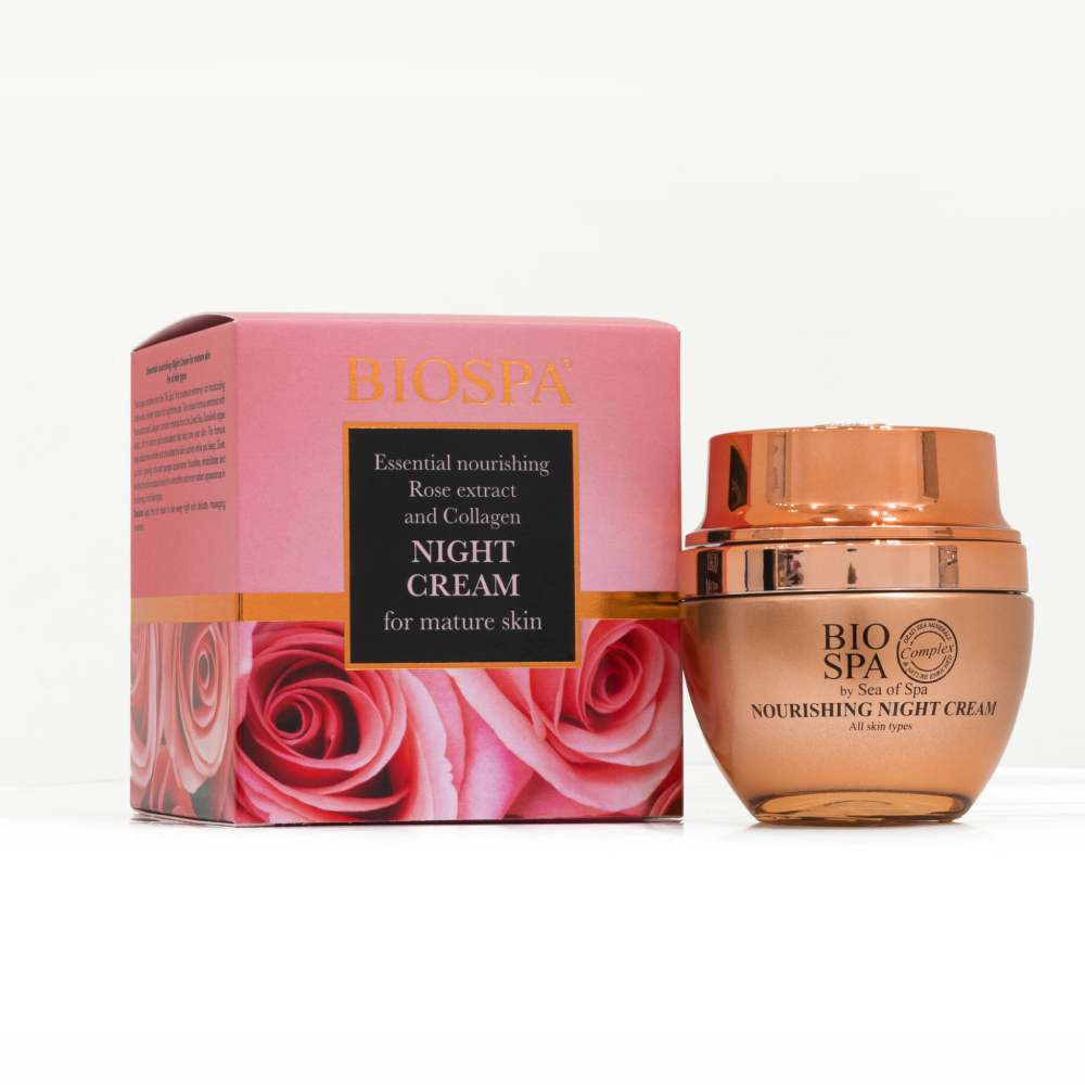 Night cream collagen and rose - SeasideSPA