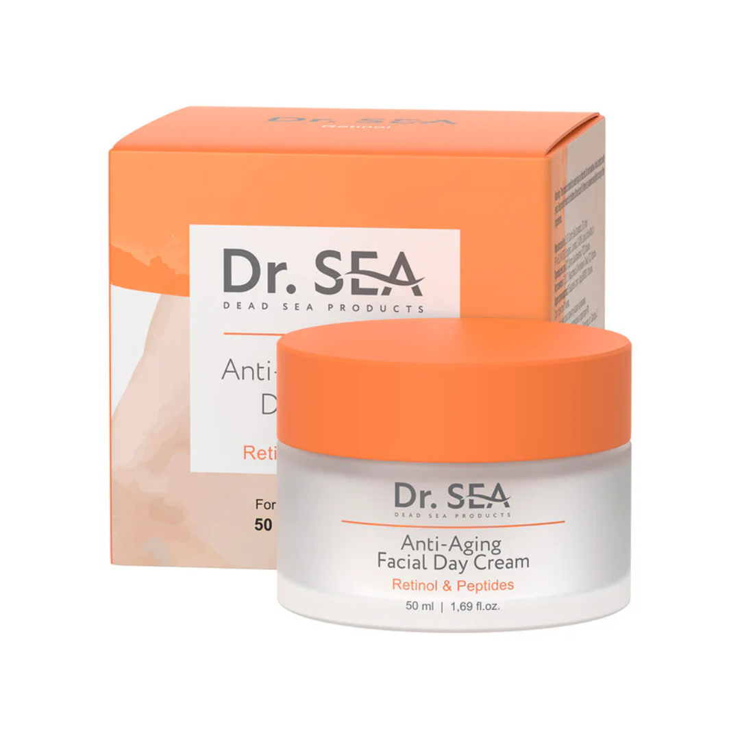 Anti-Aging Facial Day Cream - Retinol & Peptides - SeasideSPA