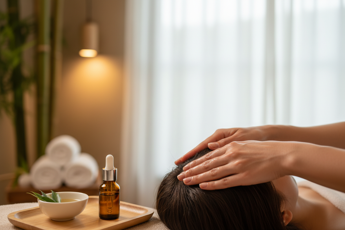 Distribute with gentle massaging motions and leave on for 5-15 minutes